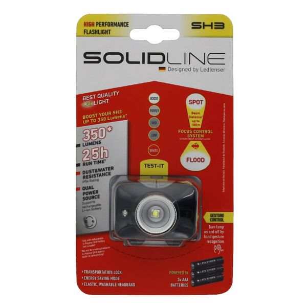 SOLIDLINE Pannlampa LED SH3 350 lm vitt ljus