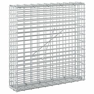 vidaXL Gabion med 3,5 mm tr&aring;d och 5x2,5 cm n&auml;t 50x10x50 cm