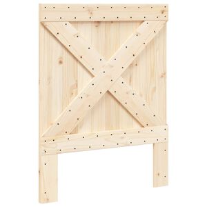 vidaXL S&auml;nggavel 80x104 cm massiv furu