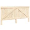 vidaXL Huvudgavel 200x104 cm massiv furu