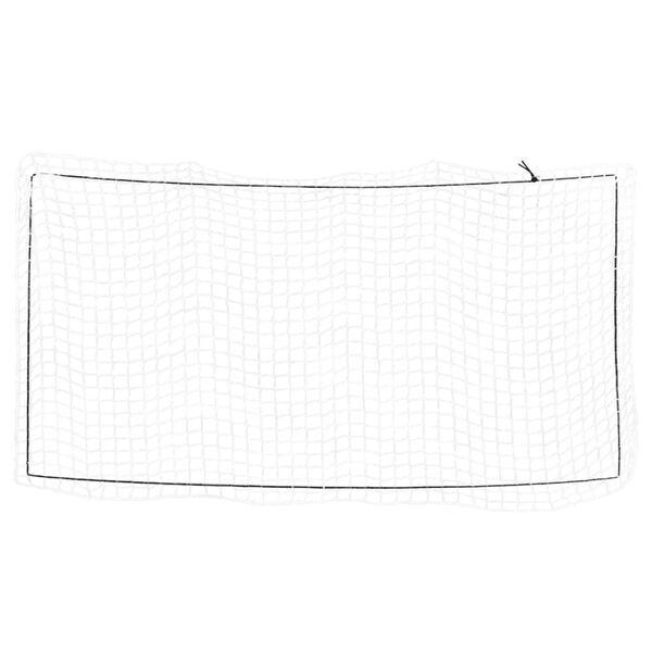 vidaXL Lastnät med elastiskt rep vit 4x2 m PP