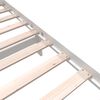 vidaXL Sängram vit massiv furu 90x190 cm