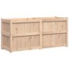 vidaXL Odlingsl&aring;da 150x50x70 cm massiv furu