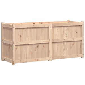 vidaXL Odlingsl&aring;da 150x50x70 cm massiv furu