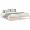 vidaXL S&auml;ngram utan madrass extra l&aring;ng 180x220 cm massiv furu