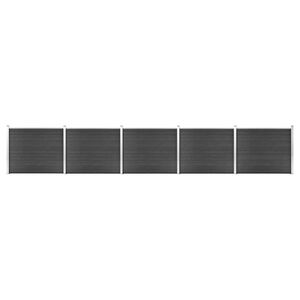 vidaXL Staketpaneler WPC 872x146 cm gr&aring;