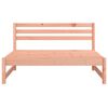 vidaXL Mittensoffor 2 st 120x80 cm massivt douglasträ