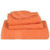 vidaXL Handdukar 2 st orange 50x100 cm 360 gsm 100% bomull