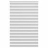 vidaXL Rullgardin zebra ljusgr&aring; 140x200 cm tyg bredd 135,9cm polyester