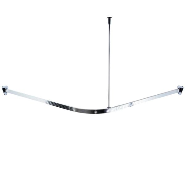 RIDDER Universal duschst&aring;ng f&ouml;r h&ouml;rn med krokar krom 52500