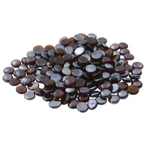 vidaXL Glasnugget 17-19 mm Amberflash Glas