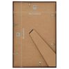 vidaXL Fotoramar 5 st för vägg eller bord brons 59,4x84 cm MDF