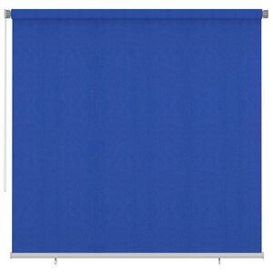 vidaXL Rullgardin utomhus 245 (B) x 230 (H) cm bl&aring; HDPE