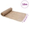 vidaXL Juterulle 0,5x10 m 100% jute 200 gsm