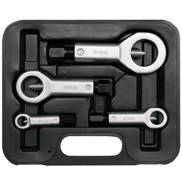 YATO Slitstark muttersplittrare 4 delar