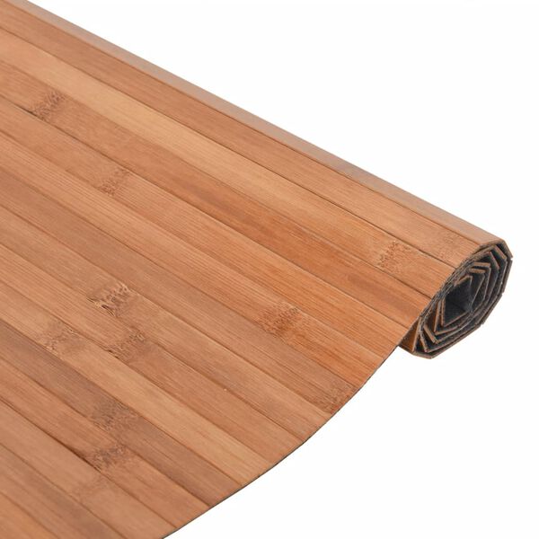 vidaXL Matta rektangulär naturlig 60x200 cm bambu
