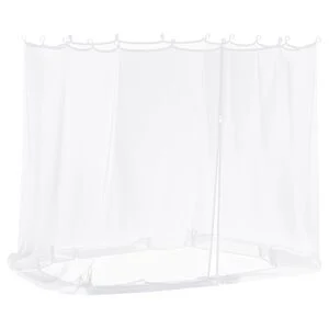 vidaXL Myggn&auml;t f&ouml;r Gazebo 220 Mesh 220 mesh Vit 2 x 2 x 2 m Polyester