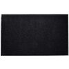 vidaXL D&ouml;rrmatta svart 90 x 120 cm PVC