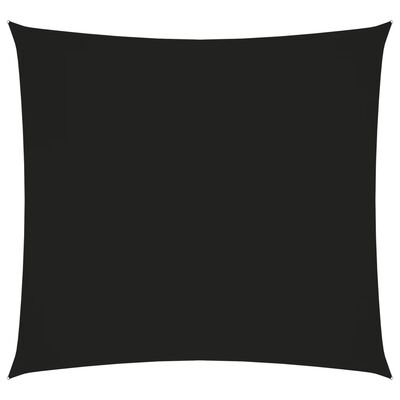 vidaXL Solsegel oxfordtyg fyrkantigt 3x3 m svart