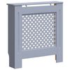 vidaXL Elementskydd MDF gr&aring; 78 cm