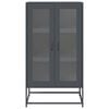 vidaXL Highboard antracit 68x39x123 cm stål