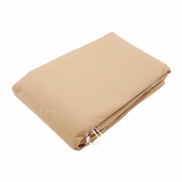 Nature T&auml;ckduk fleece med blixtl&aring;s 70 g/m&sup2; beige 2x1,5x1,5 m