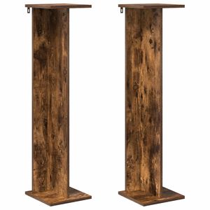 vidaXL V&auml;xtst&auml;ll R&ouml;kt Ek 25 x 25,5 x 100,5 cm Konstruerat tr&auml;