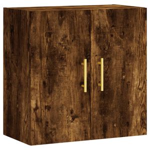 vidaXL V&auml;ggsk&aring;p r&ouml;kf&auml;rgad ek 60x31x60 cm konstruerat tr&auml;