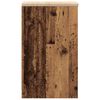 vidaXL Garageskåp gammalt trä 30x51x85 cm massivt trä furu