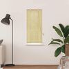 vidaXL Rullgardin med gardiner Natur 60 x 160 cm Bambu