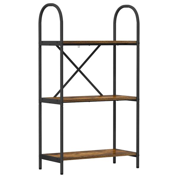 vidaXL Hyllsystem R&ouml;kt ek 60 x 30 x 109 cm Konstruerat tr&auml;