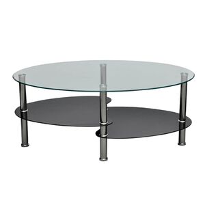 vidaXL Soffbord med exklusiv design svart