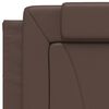 vidaXL Headboard Cushion "Viana" Brown 90 cm Faux Leather