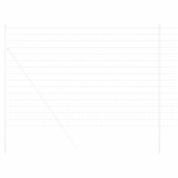 vidaXL Eurog&auml;rdsel 1,5 x 10 m PVC-belagt j&auml;rn