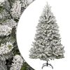 vidaXL Plastgran med sn&ouml; g&aring;ngj&auml;rn 270 cm