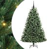 vidaXL Plast Hingad Julgran Gr&ouml;n 180 cm PVC och metall