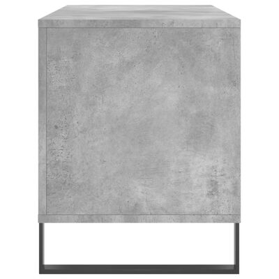 vidaXL Stereobänk betong-grå 100x38x48 cm konstruerat trä
