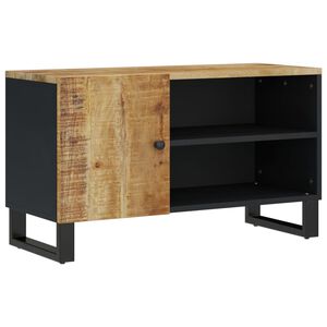 vidaXL TV-sk&aring;p 80x33x46 cm massivt mangotr&auml; och konstruerat tr&auml;