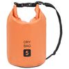 vidaXL Vattent&auml;t packp&aring;se orange 5 L PVC