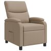 vidaXL Recliner Cappuccino Konstl&auml;der