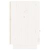 vidaXL S&auml;ngbord 2 st vit 40x34x55 cm massiv furu