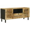 vidaXL F&ouml;rvaringssk&aring;p Naturlig 105 x 33 x 46 cm Massivt mangotr&auml;