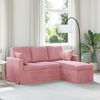 vidaXL Soffa Rosa