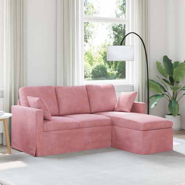 vidaXL Soffa Rosa