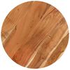 vidaXL Caf&eacute;bord runt &Oslash;60x75 cm massivt akaciatr&auml;