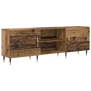 vidaXL TV-sk&aring;p Gammalt tr&auml; 150 x 30 x 50 cm Konstruerat tr&auml;