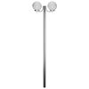 vidaXL Tr&auml;dg&aring;rdslampa 2 lampor 220 cm