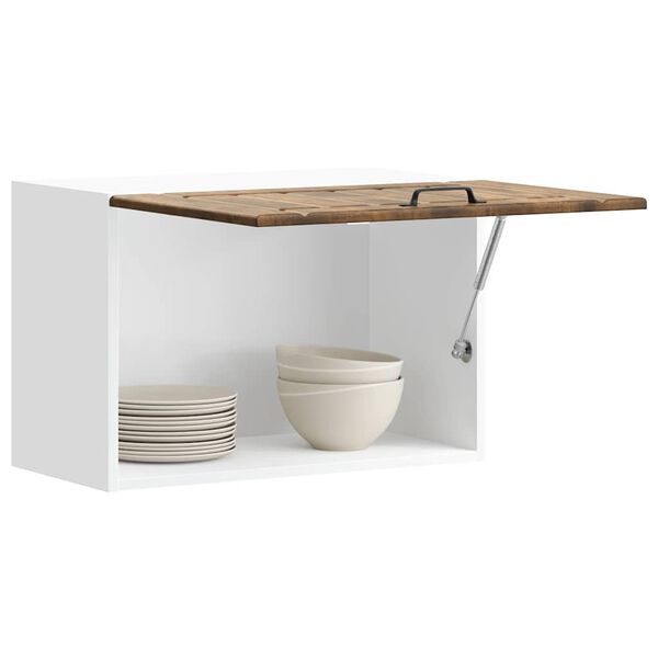 vidaXL V&auml;ggsk&aring;p f&ouml;r k&ouml;k Lucca r&ouml;kf&auml;rgad ek konstruerat tr&auml;