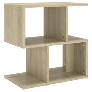 vidaXL S&auml;ngbord sonoma-ek 50x30x51,5 cm konstruerat tr&auml;