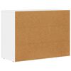 vidaXL Sideboard Vit 80,5 x 35 x 59 cm Konstruerat tr&auml;
